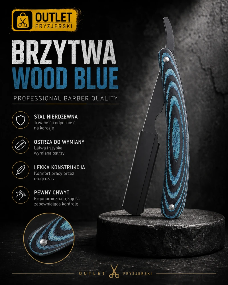 Brzytwa fryzjerska Wood Blue OUTLETFRYZJERSKI.jpg