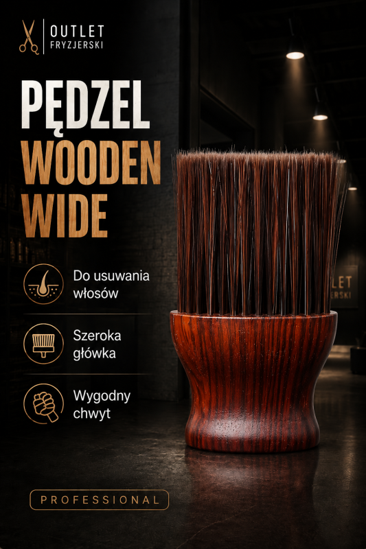 Szeroki pędzel fryzjerski do karku Wooden Wide.jpg